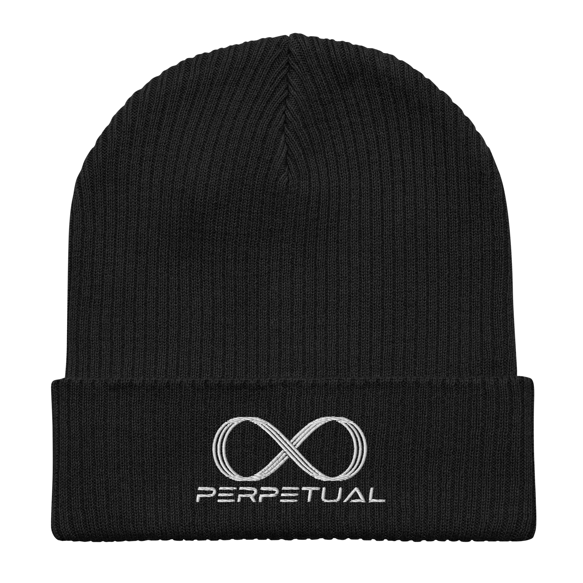 Organic ribbed beanie